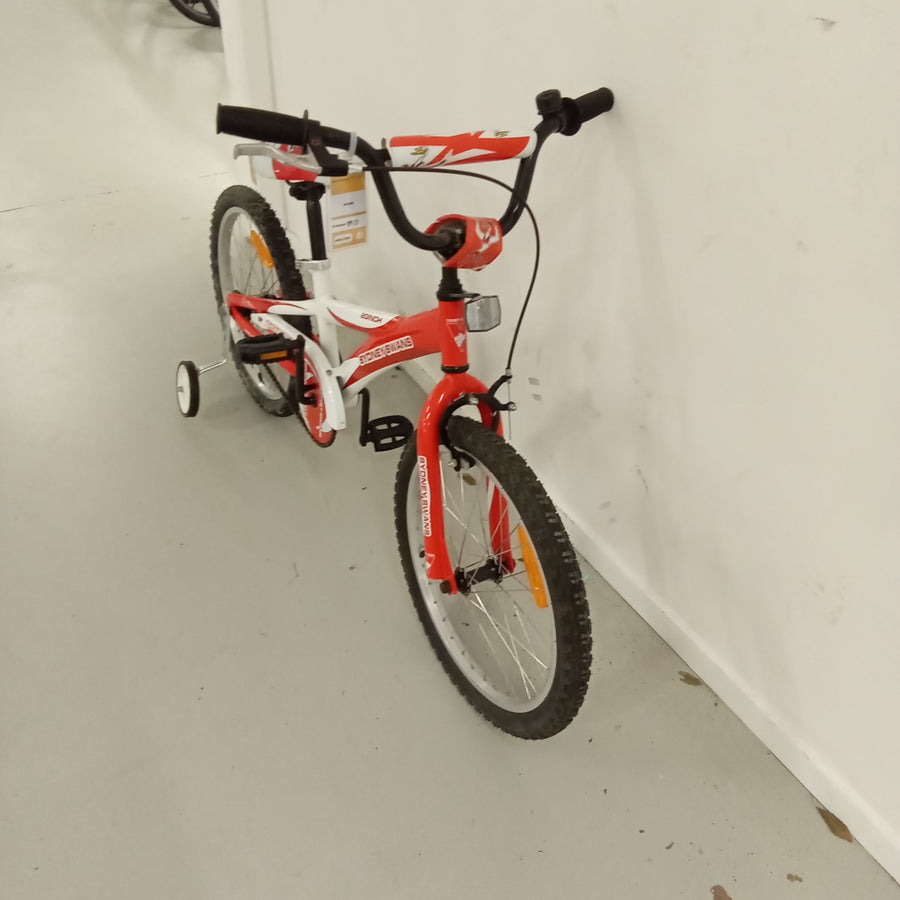 910 - 20" White,
Red, Kids, Bike