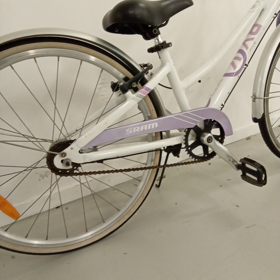 918 - 24" White,
Purple, Kids, Bike