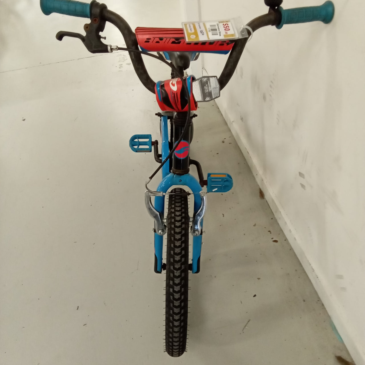 1024 - 16" Black,
Blue, Kids, Bike