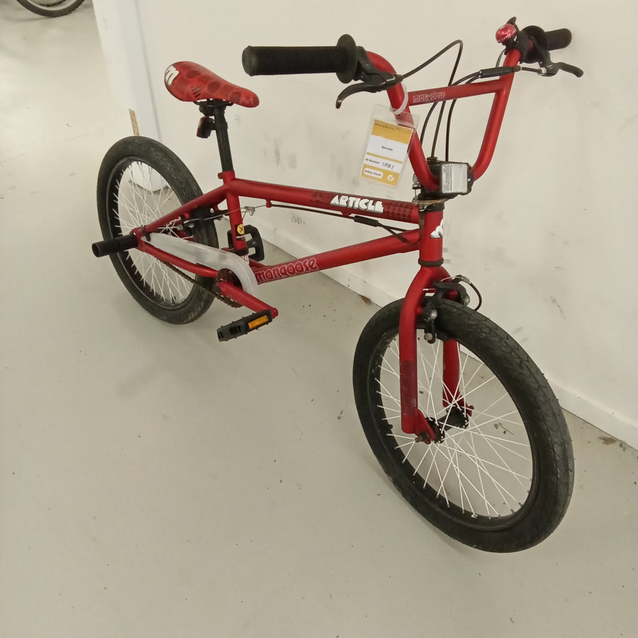 1051 - 20" Red, BMX, Bike