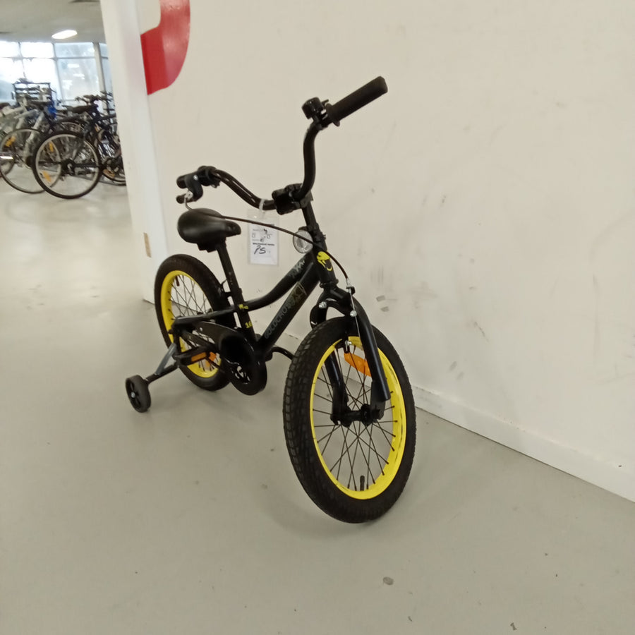 1102 - 16" Black,
Yellow, Kids, Bike