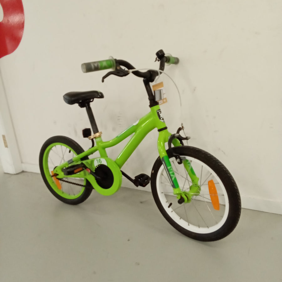 1100 - 16" Green, Kids, Bike