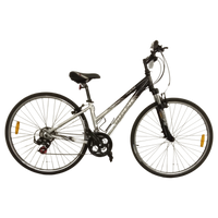 Thumbnail for 983 - 38cm Black,
Silver, Hybrid Commuter, Bike