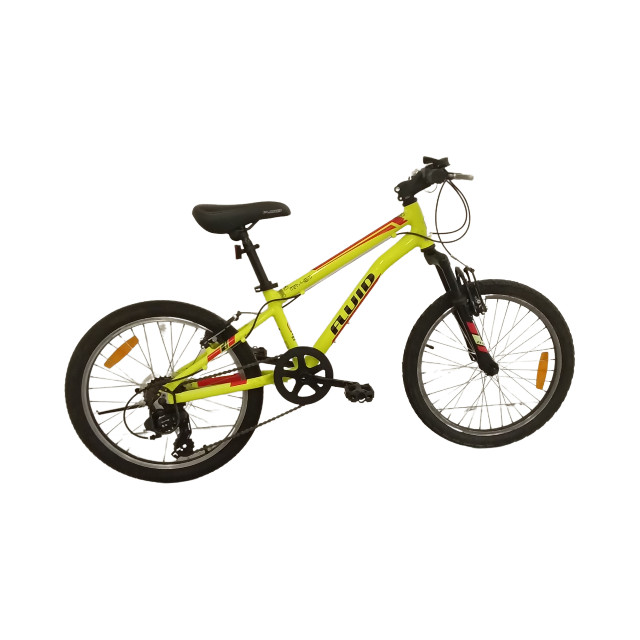 1019 - 20" Yellow, Kids, Bike