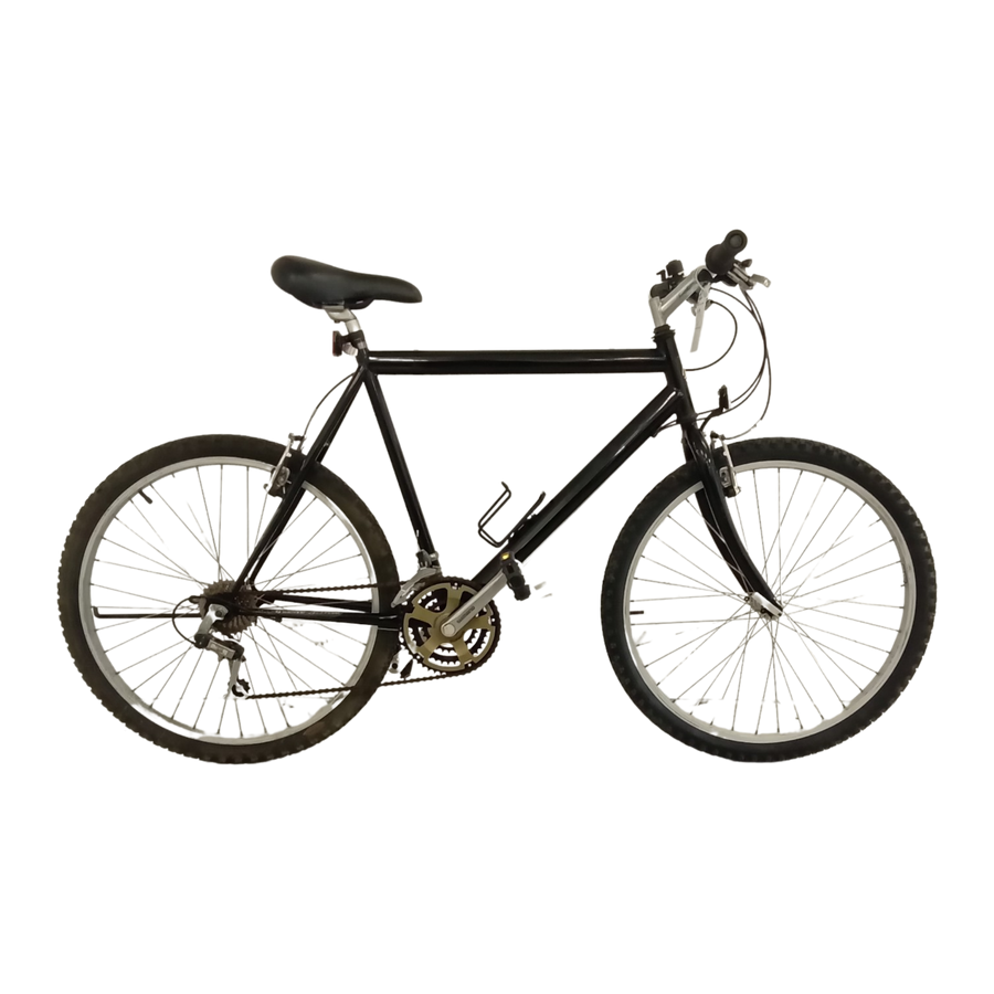 1036 - 57cm Black, Hybrid Commuter, Bike