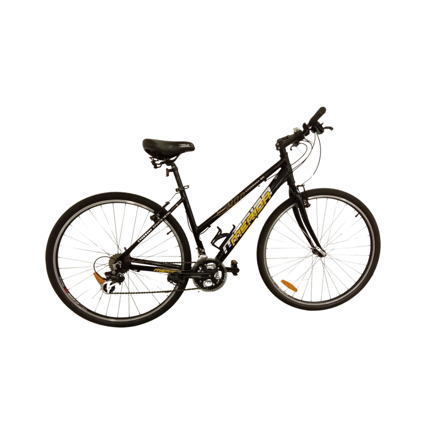 1034 - 50cm Black,
Yellow, Flat Bar Commuter, Bike