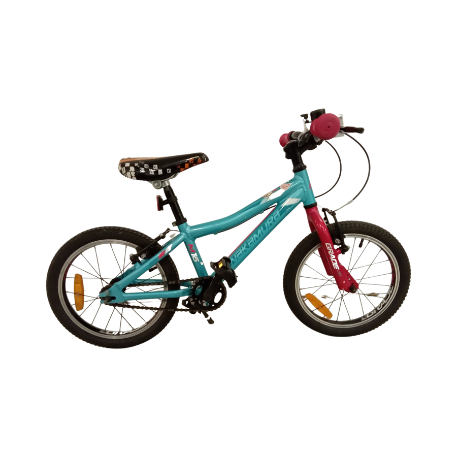 1037 - 16" Blue,
Pink, Kids, Bike