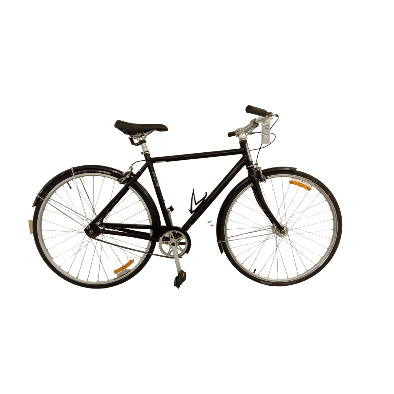 998 - 52cm Black, Fixie Commuter, Bike