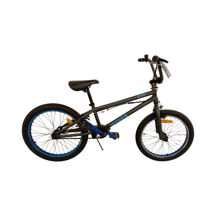 1041 - 20" Black,
Blue, BMX, Bike