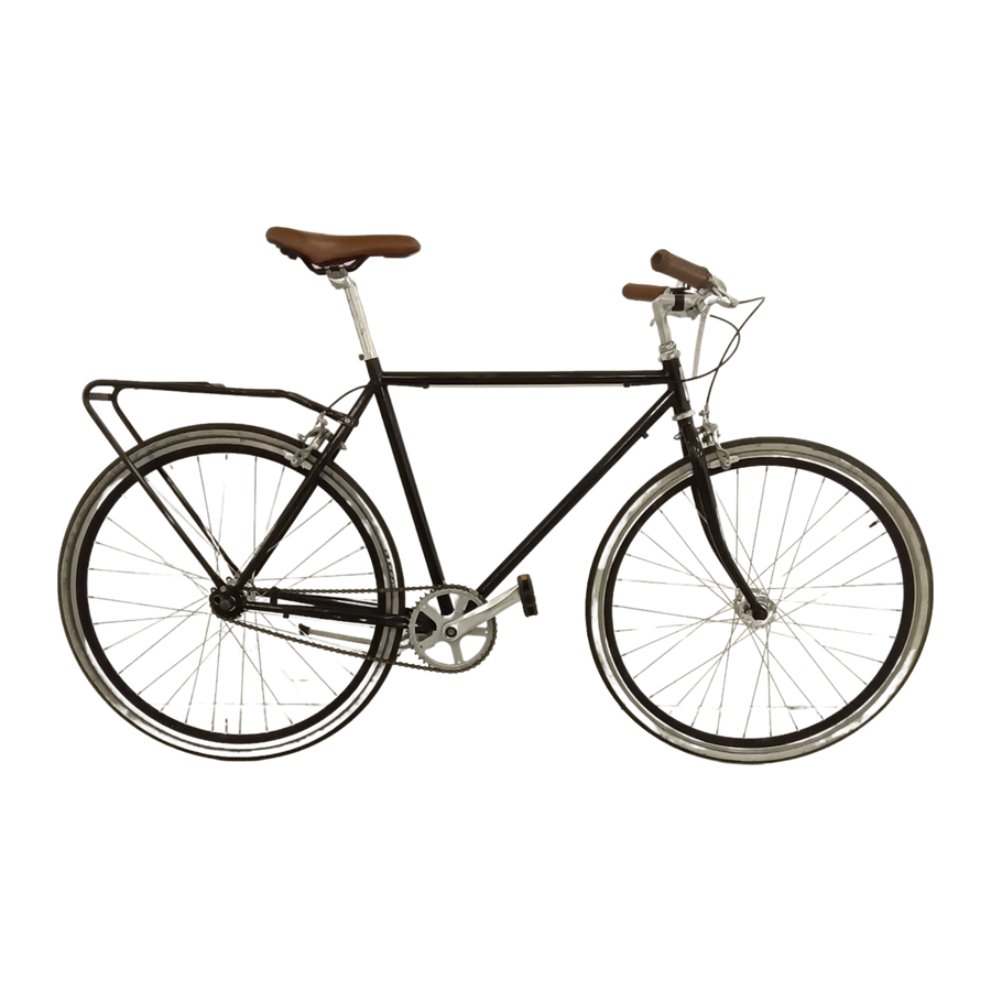 1057 - 55cm Black, Fixie Commuter, Bike