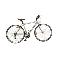Thumbnail for 1067 - 48cm Silver, Flat Bar Commuter, Bike
