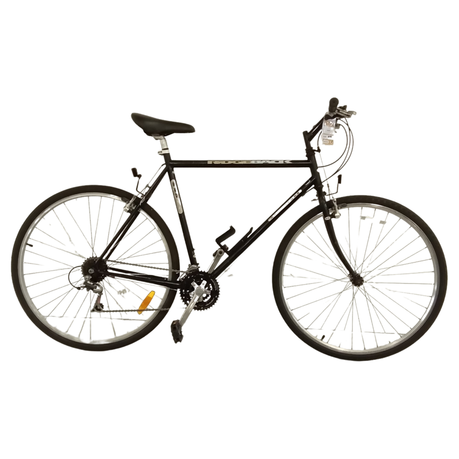 1095 - 58cm Black, Flat Bar Commuter, Bike