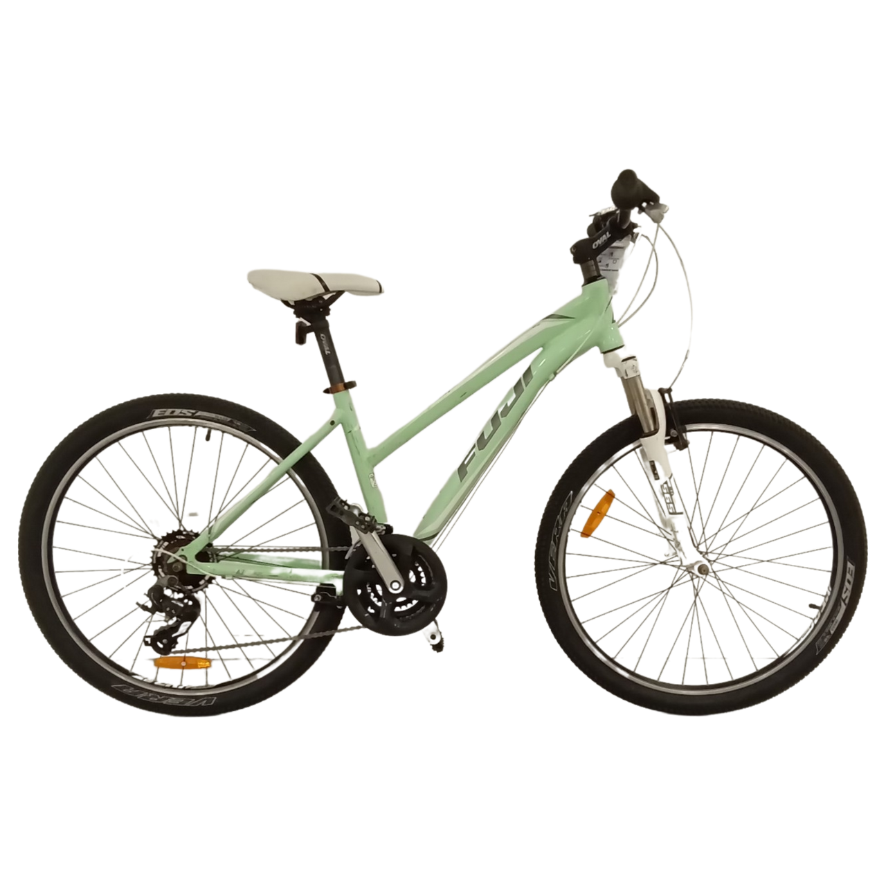 1099 - 40cm Green,
White, Mountain Bike, Bike