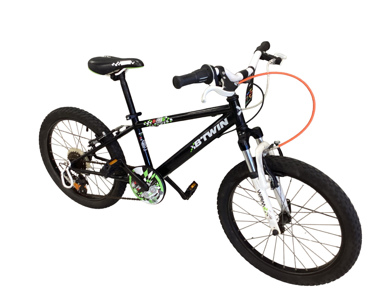 Btwin Rb superbike Bike - 20"  - Kids, Colour: Black, Green