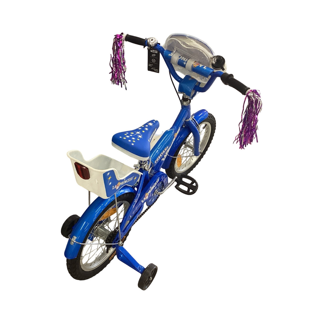 Cheetah LA Princess Bike - 16"  - Kids, Colour: Blue