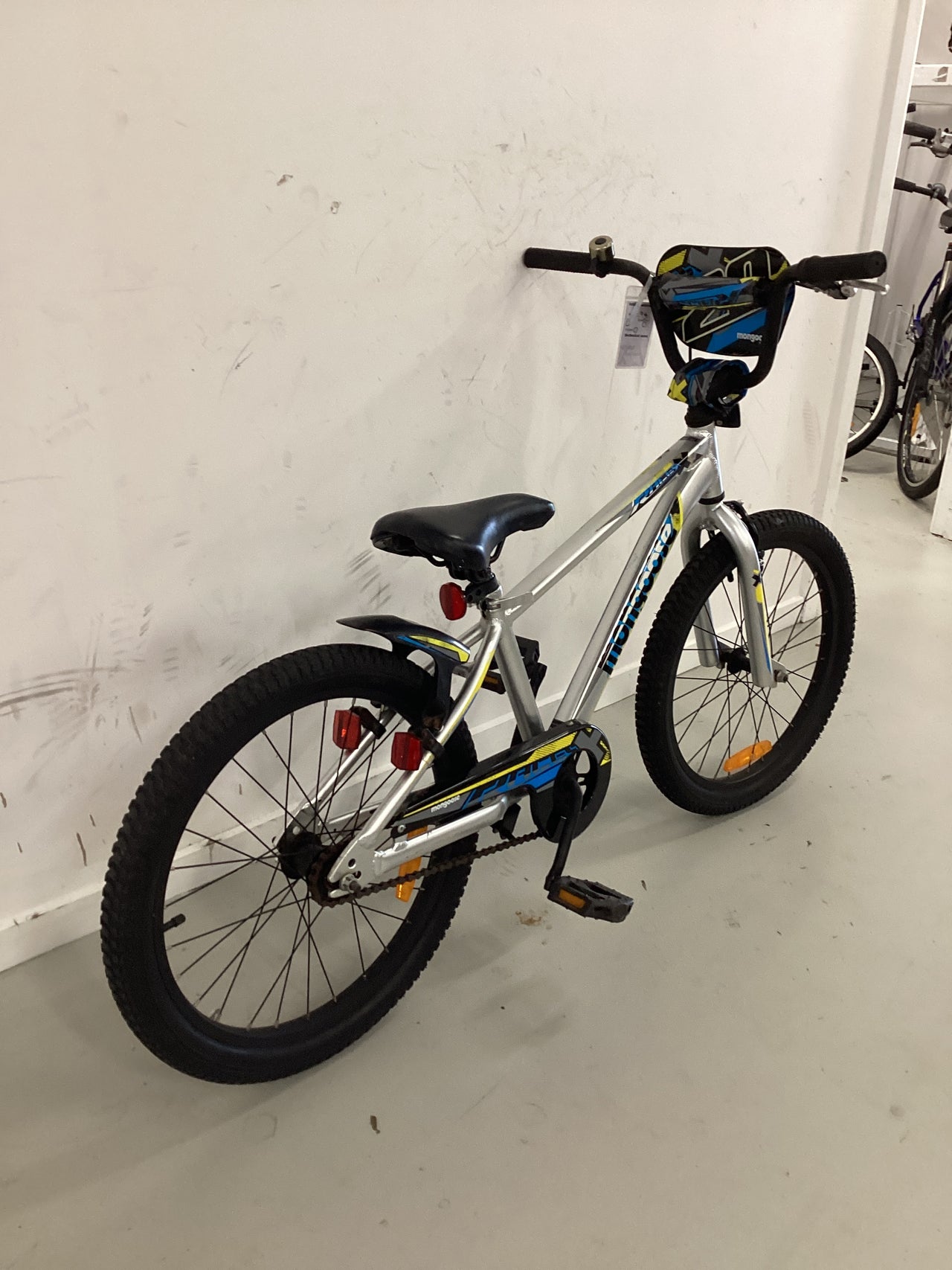 Mongoose Racer Bike - 20"  - Kids, Colour: Silver