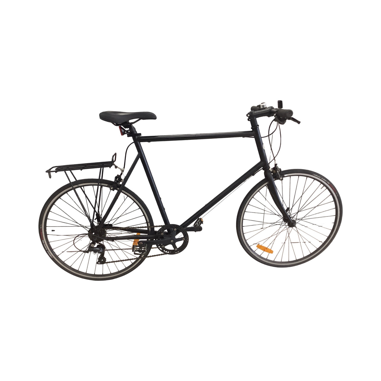Tokyo C26 Bike -  60cm - Flat Bar Commuter, Colour: Black