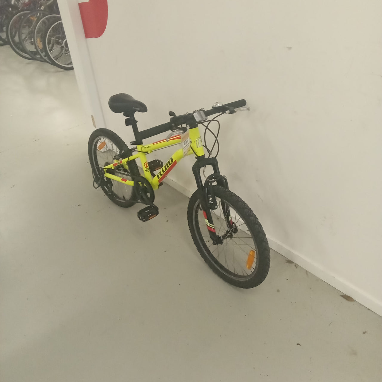 1019 - 20" Yellow, Kids, Bike