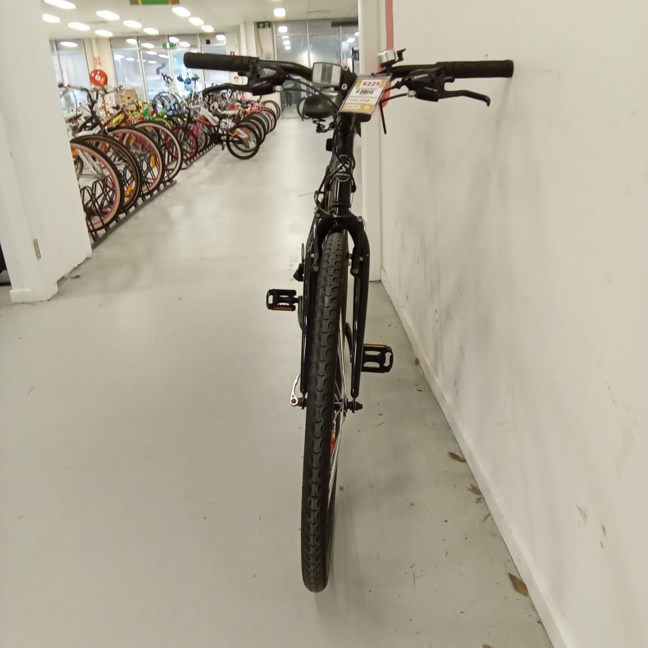 1034 - 50cm Black,
Yellow, Flat Bar Commuter, Bike