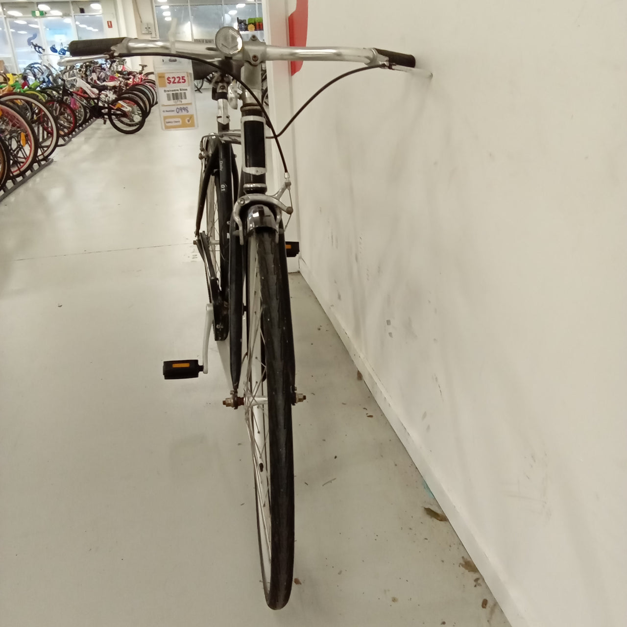 998 - 52cm Black, Fixie Commuter, Bike