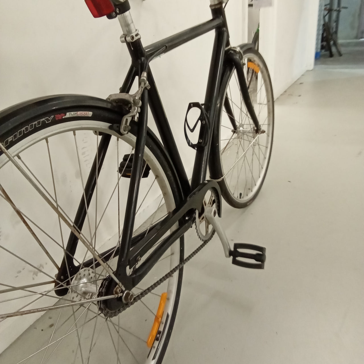 998 - 52cm Black, Fixie Commuter, Bike