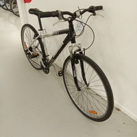 Thumbnail for 1012 - 46cm Black,
Silver, Hybrid Commuter, Bike