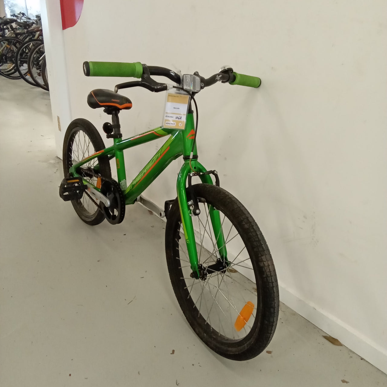 1062 - 20" Green, Kids, Bike