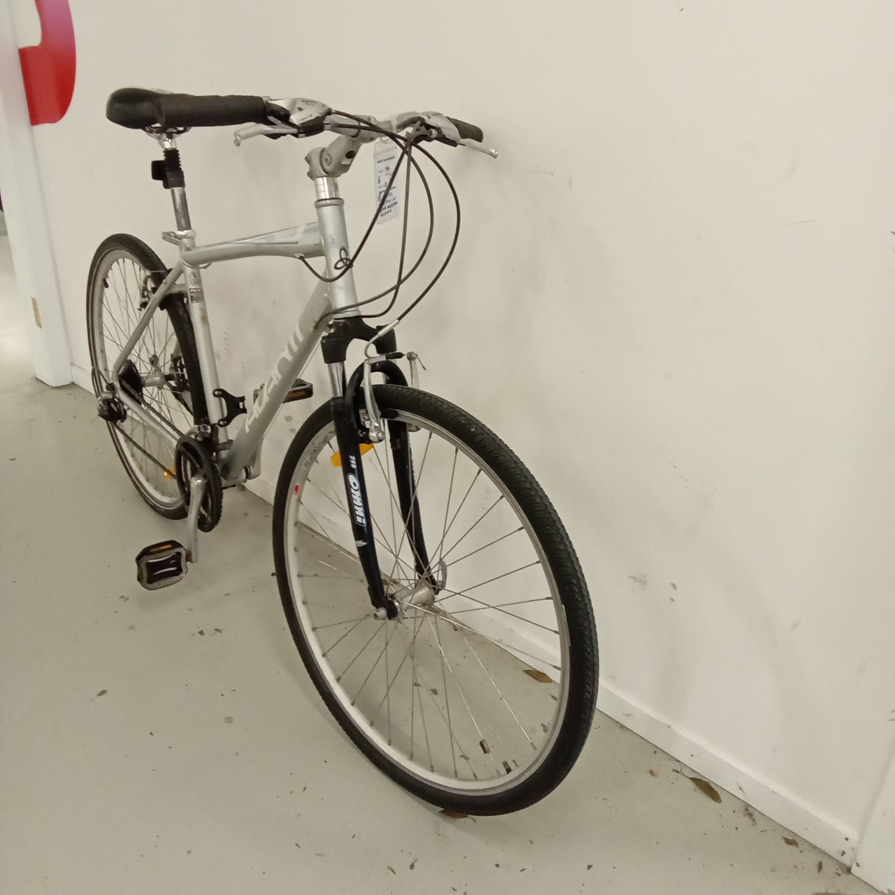 1091 - 51cm Silver, Hybrid Commuter, Bike