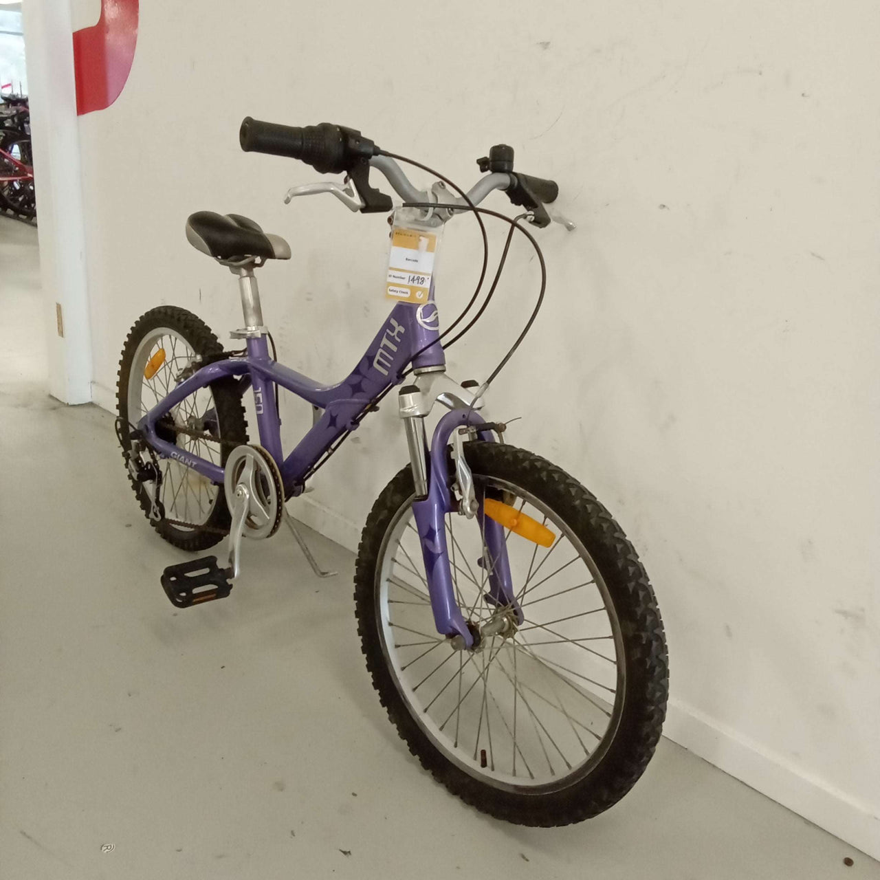 1498 - 20" Purple, Kids, Bike