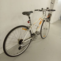 Thumbnail for 1740 - 33cm White, Flat Bar Commuter, Bike