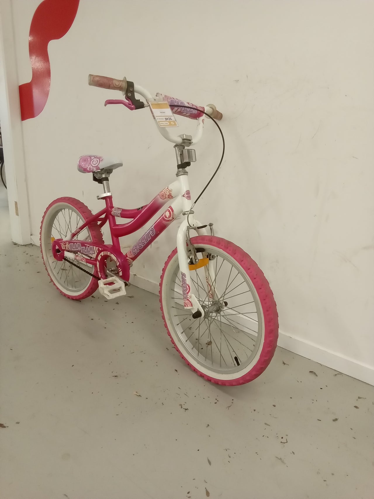 2436 - 20" Pink, Kids, Bike