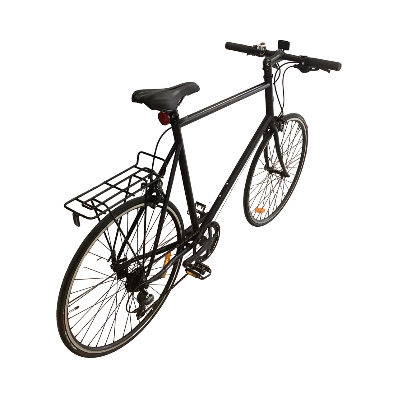 Tokyo C26 Bike -  60cm - Flat Bar Commuter, Colour: Black