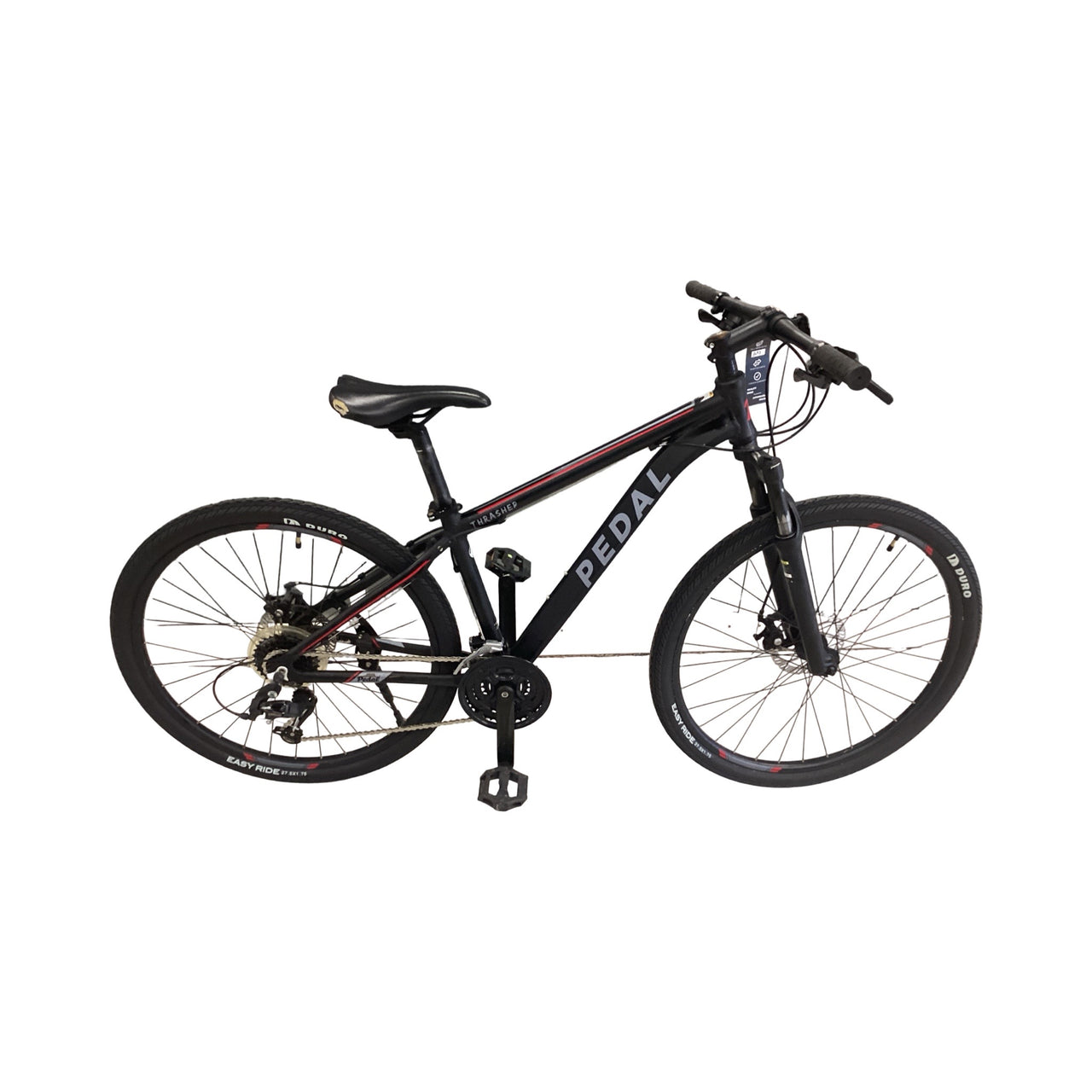 Pedal Thrasher Bike -  42cm - Mountain Bike, Colour: Black