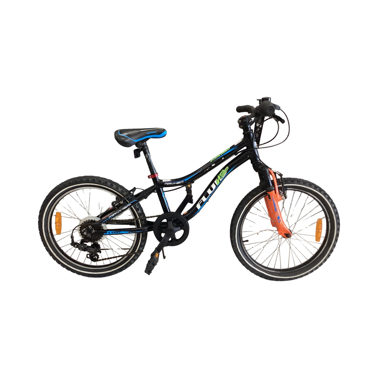 fluid Mayhem Bike - 20"  - Kids, Colour: Black, Blue