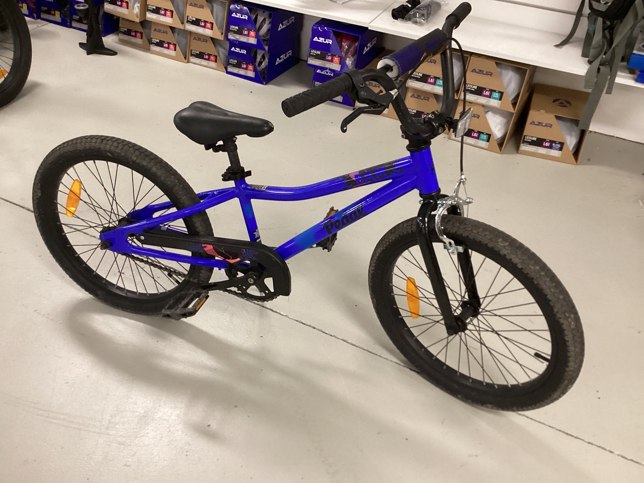 Pedal Bam Bike - 20"  - Kids, Colour: Blue