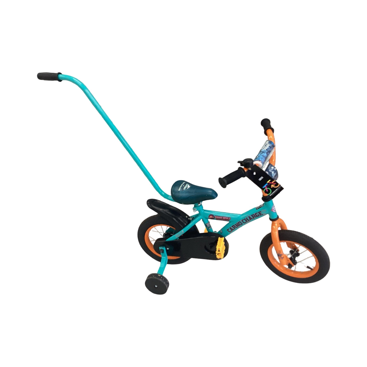 Cyclops Jurassic world Bike - 12"  - Kids, Colour: Blue, Orange