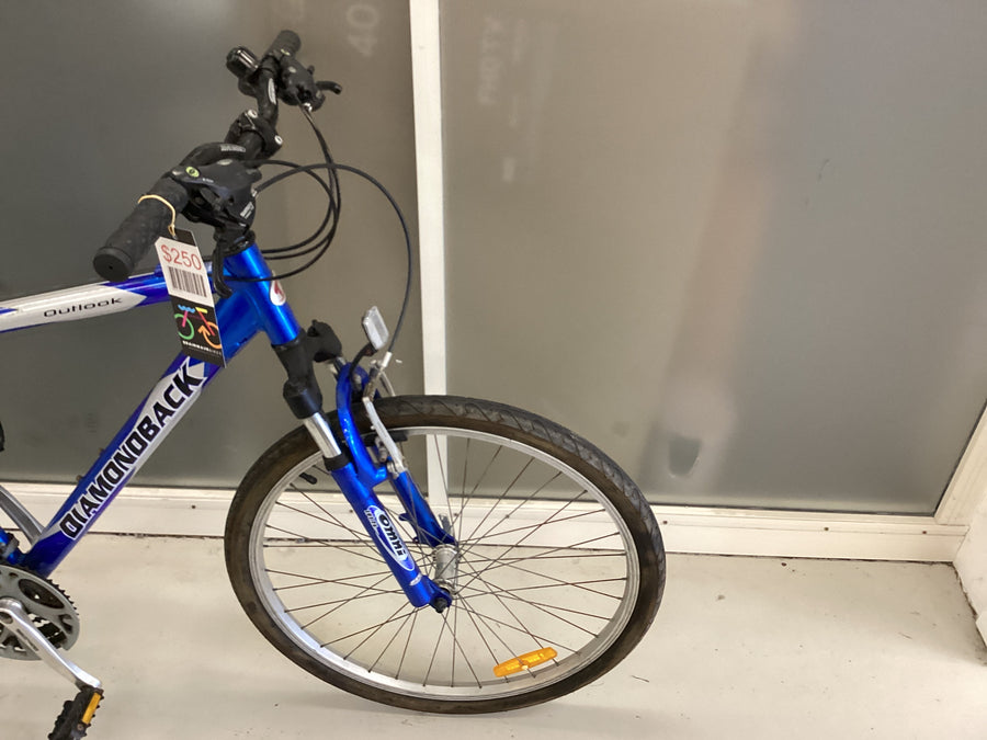 Diamond Back - Outlook - Hybrid Commuter - Blue (#4625)