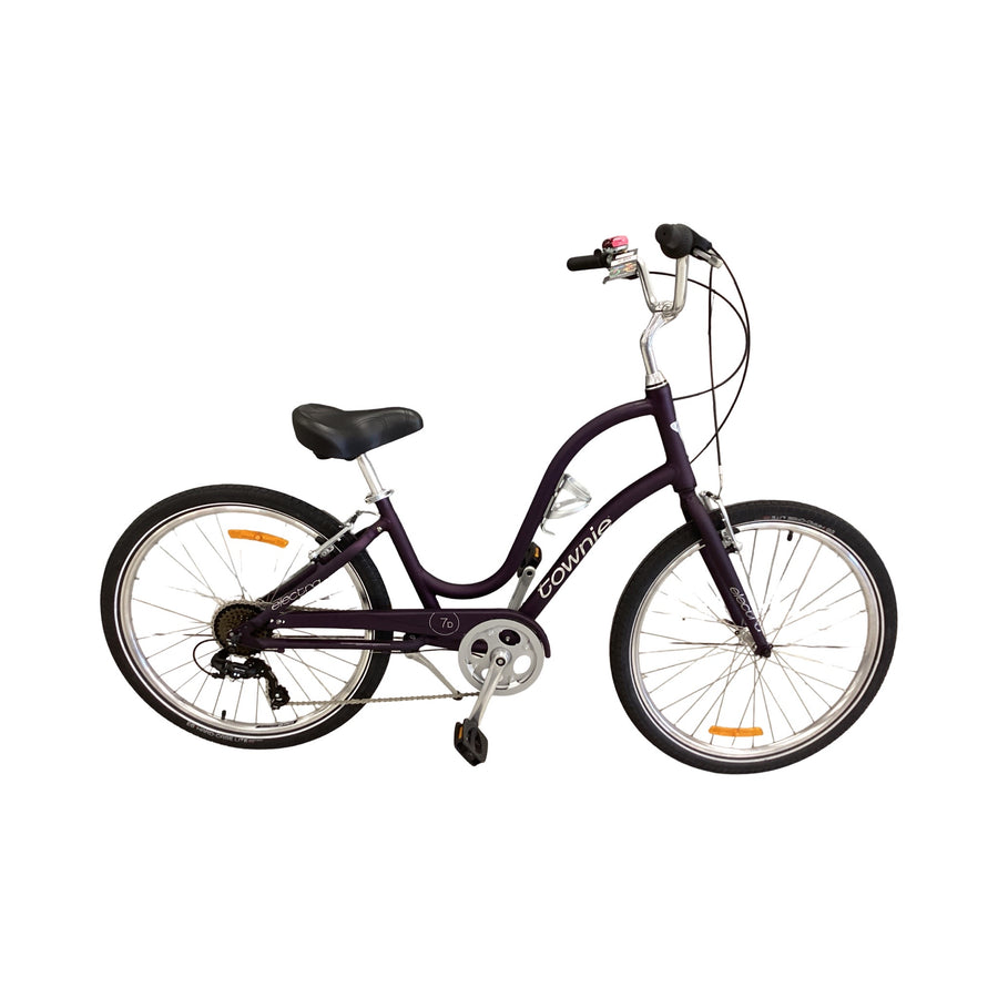 Townie 7D Bike -  46cm - Flat Bar Commuter, Colour: Purple