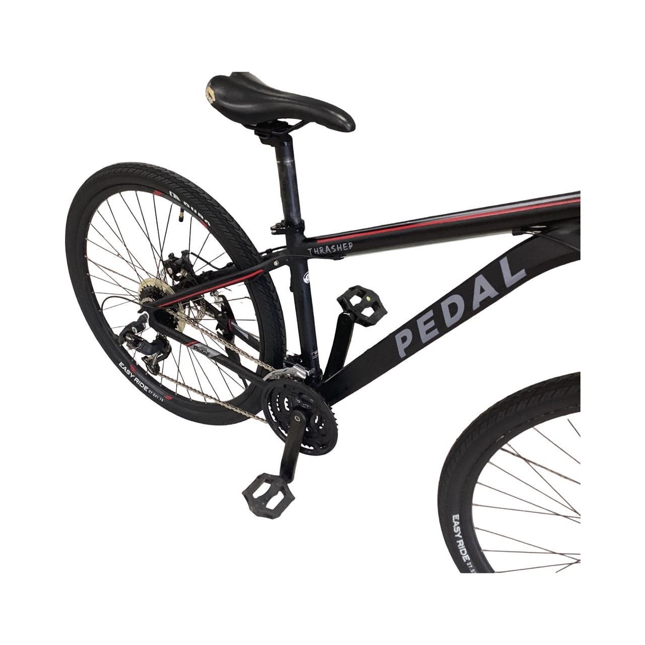 Pedal Thrasher Bike -  42cm - Mountain Bike, Colour: Black