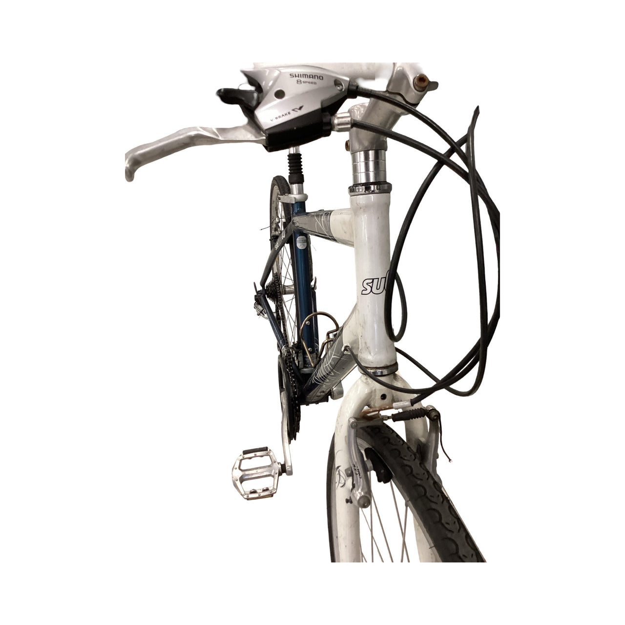 sub Lime.1 Bike -   - Hybrid Commuter, Colour: Blue, White