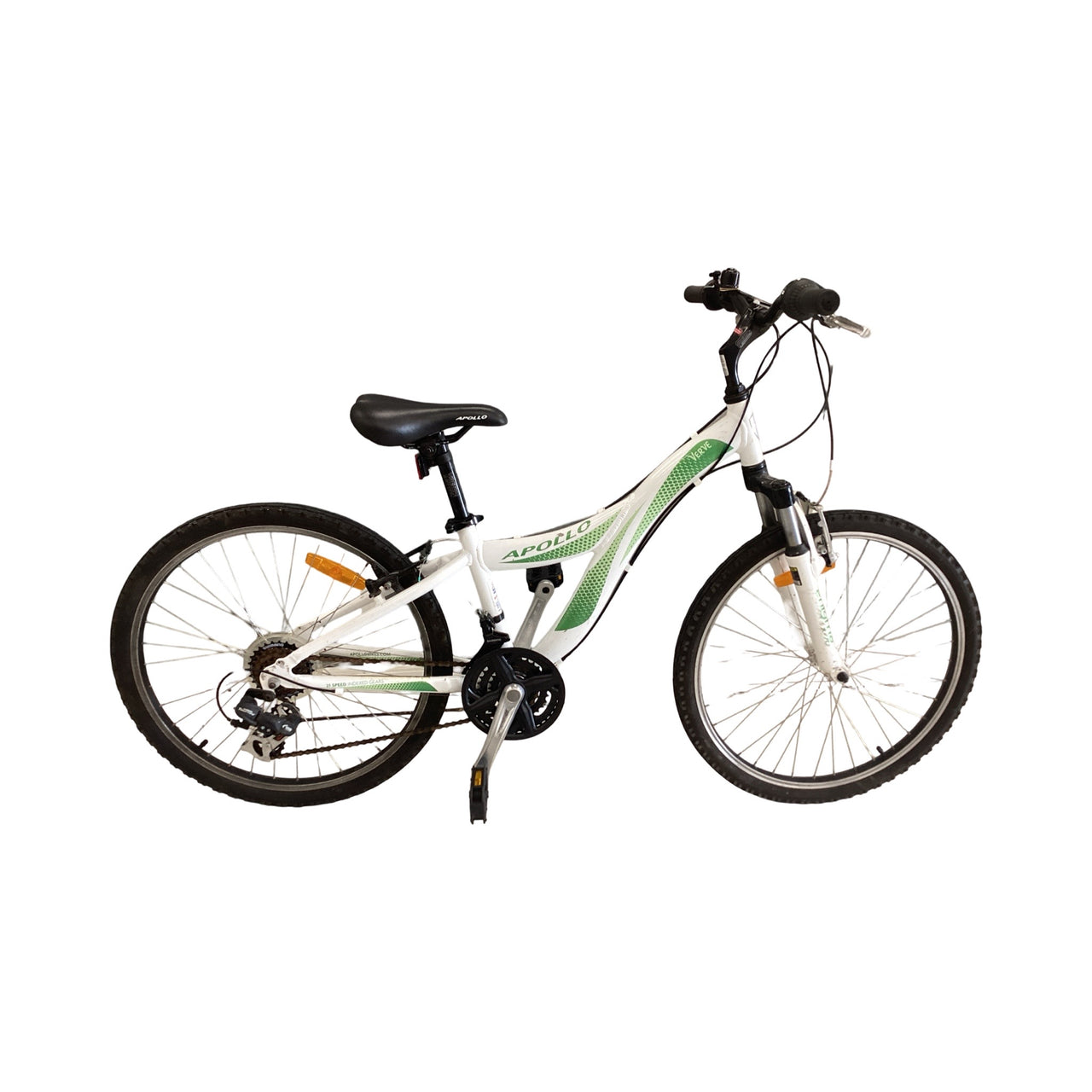 Apollo Verve Bike - 24"  - Kids, Colour: Green, White