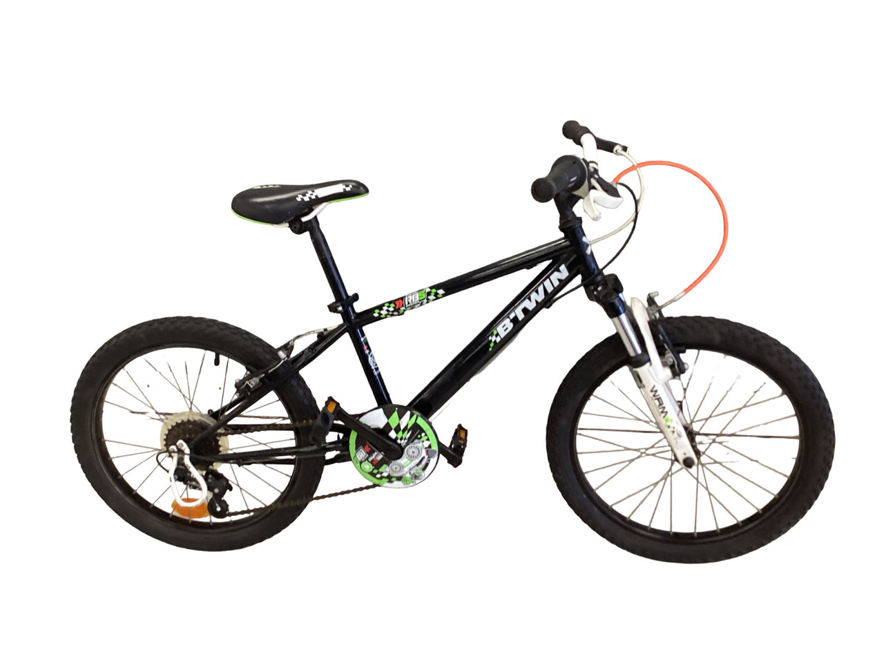 Btwin Rb superbike Bike - 20"  - Kids, Colour: Black, Green