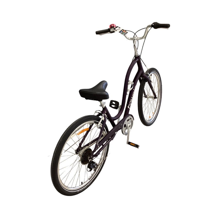 Townie 7D Bike -  46cm - Flat Bar Commuter, Colour: Purple