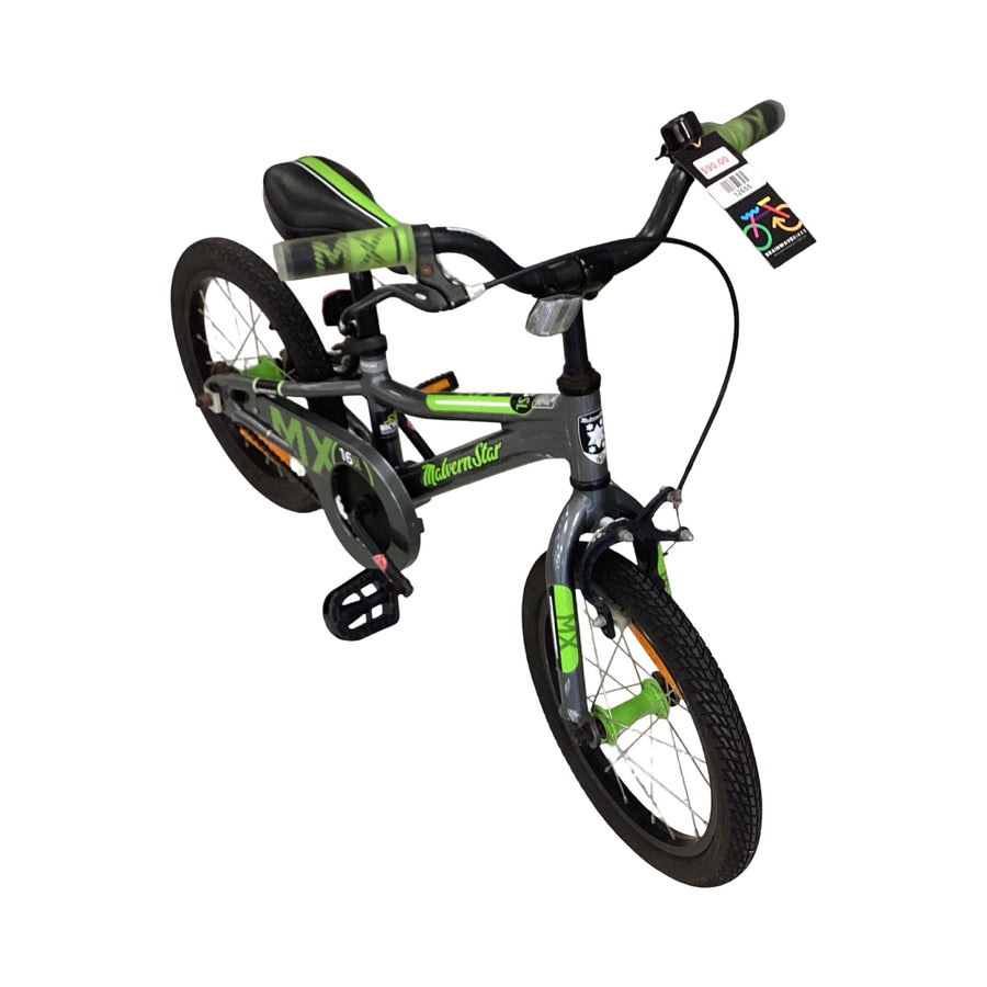 Malvern star Mx16 Bike - 16"  - Kids, Colour: Green, Grey