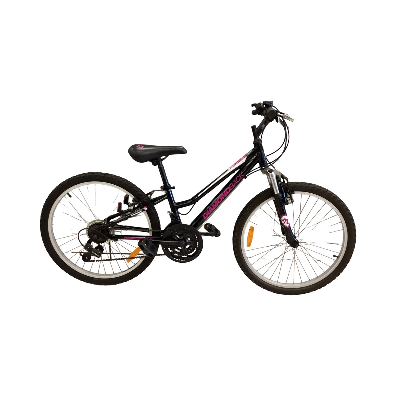Diamond Back Impression 24 Bike - 24"  - Mountain Bike,
Kids, Colour: Black, Purple