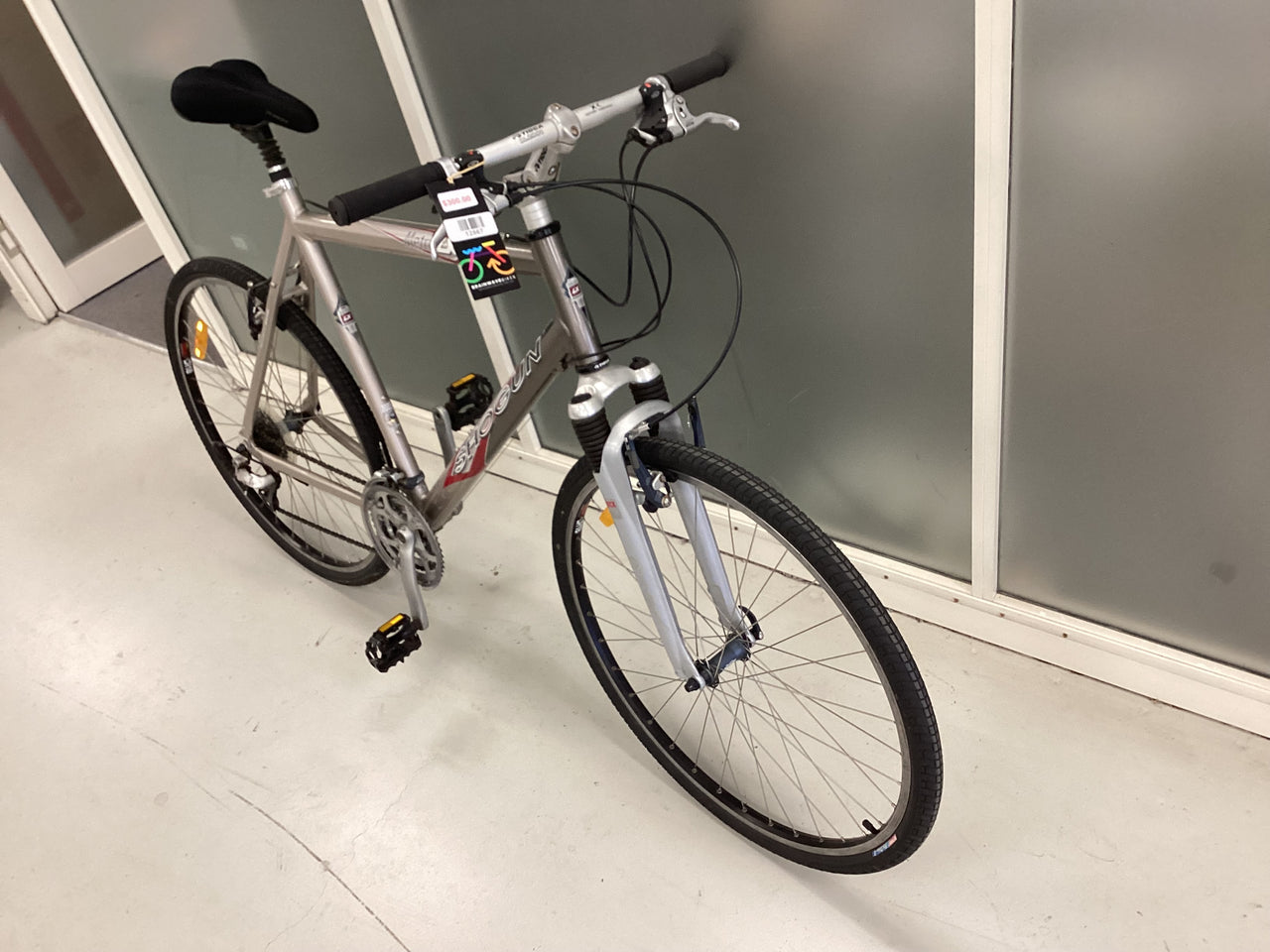 Shogun Metro Bike -   - Flat Bar Commuter, Colour: Silver