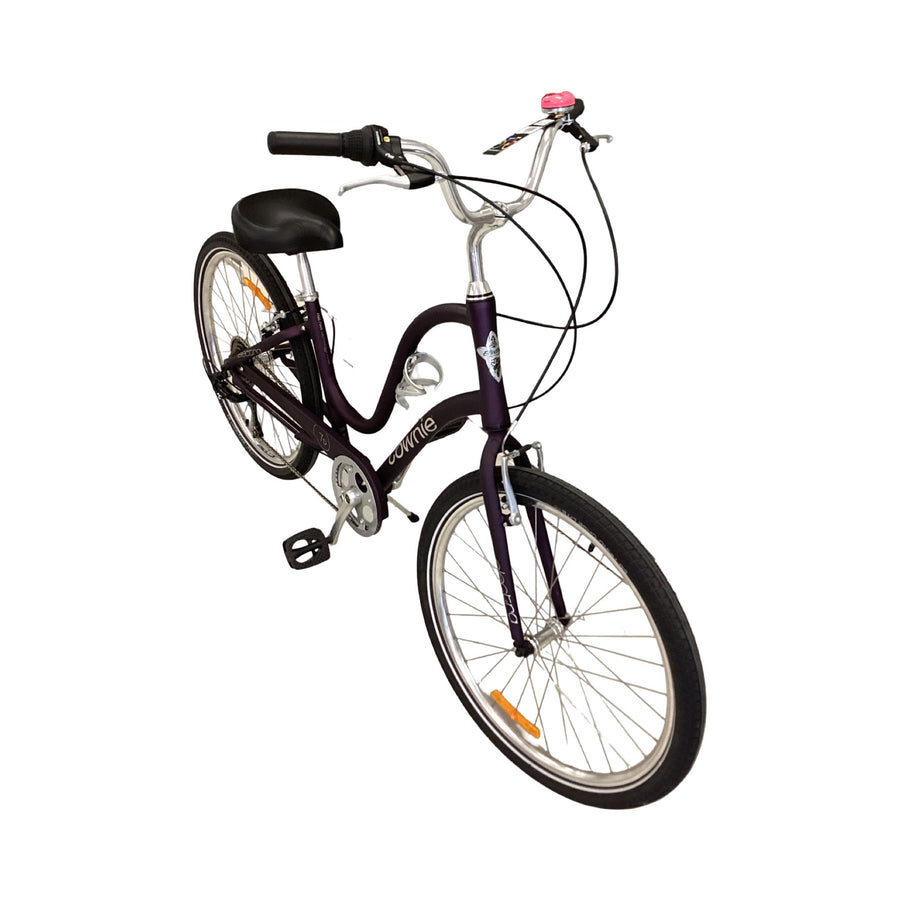 Townie 7D Bike -  46cm - Flat Bar Commuter, Colour: Purple