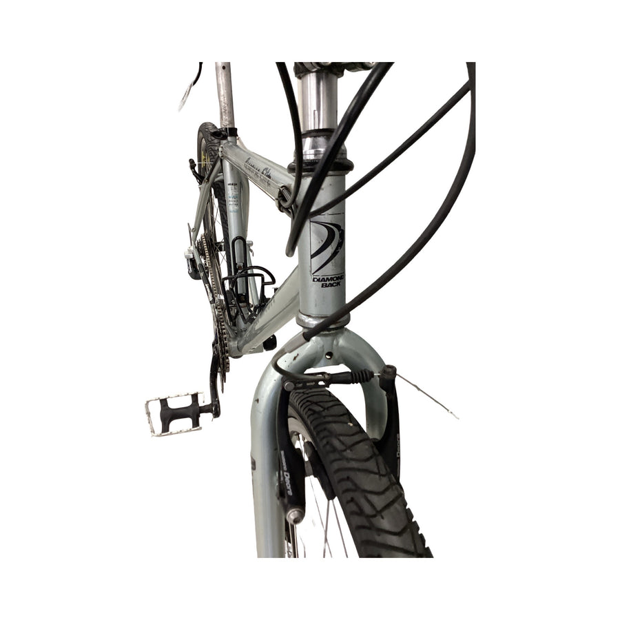 Diamondback Response Elite Bike -  44cm - Vintage,
Hybrid Commuter, Colour: Silver