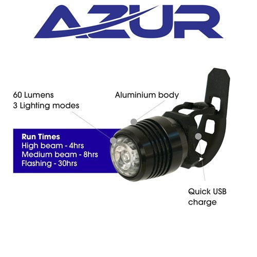 Light Cyclops USB 60 Lumens Head Light