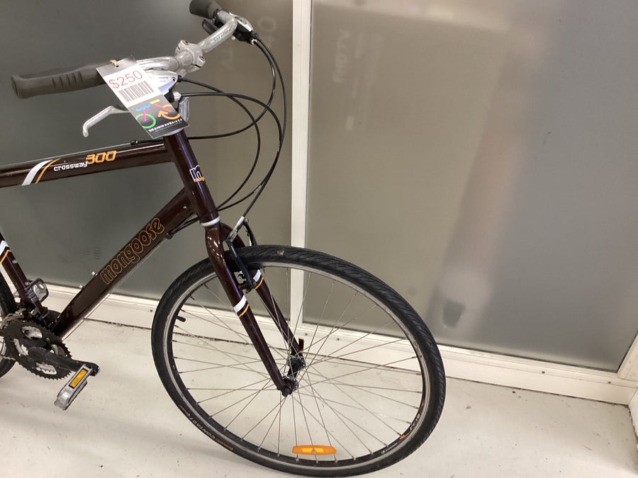 Mongoose - Crossway - Flat Bar Commuter - Brown (#4619)